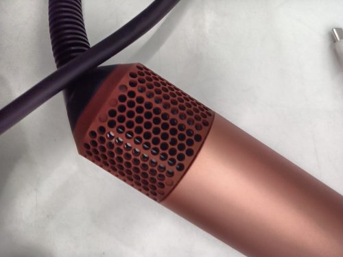 6PC DYSON i.d curly + coily airwrap multi styler and hair dryer with bluetooth - amber silk ( model: hs08) image 11