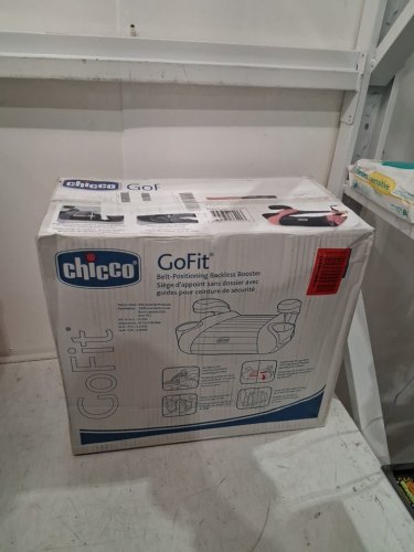 CHICCO GOFIT BELT-POSITIONING BACKLESS BOOSTER - RED/BLACK (MODEL: 7976492) image 2