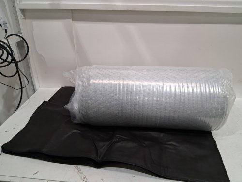 Tri-fold memory foam mattress / mat - 4" - twin - grey (model : B0BVVVGH6N) image 3