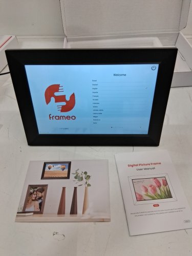 Frameo Wifi digital LCD touch screen picture frame with built in 32bg memory (model: 102K) image 3