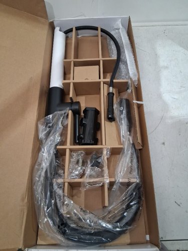 Pfister Fullerton Pull Down Kitchen Faucet - black (MODEL:f-529-7ftb) image 3