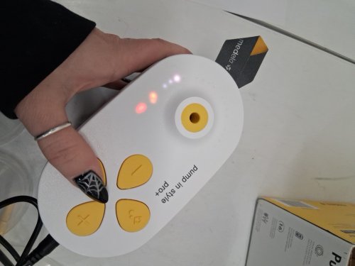 13PC MEDELA PUMP MAXFLOW IN STYLE DOUBLE ELECTRIC BREAST PUMP - 21 MM/24 MM SHIELDS - GREY image 4
