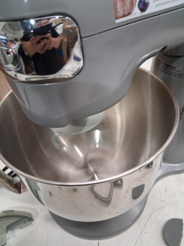 CUISINART PRECISION MASTER 12-SPEED TILT-HEAD STAND MIXER WITH SPLASH GUARD - 5.5QT. BOWL - silver - (MODEL: SM-50C) image 5