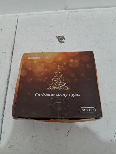 jmexsuss 600-led christmas string lights with remote - 168ft - White image 2