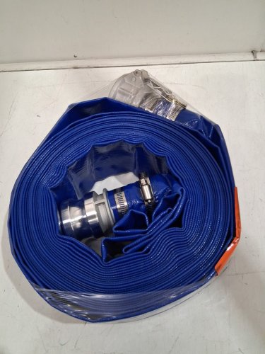 vevor heavy duty pvc backwash hose - 2" x 50ft - blue (model: tlp04050x50ft02-ce) image 3
