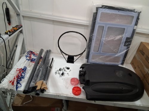 Yaheetech Basketball Hoop System - 7.2FT - 9.2ft - black - (model: 591902) image 2