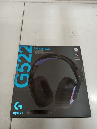 Logitech G522 Lightspeed Wireless Gaming Headset with  Detachable 48 kHz/16 bit Mic,  2.4 GHz, Bluetooth & USB-C - black - (model:	981-001491) image 2
