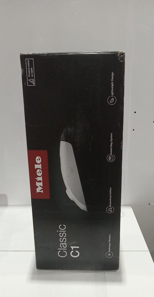 Miele Classic C1 Pure Suction Bagged Canister Vacuum Cleaner with 6 Suction Settings for Hard Floors and Low-Pile Carpets, AirClean Filtration System with Replaceable Bags, On-Board Accessories - 1200W - graphite Grey (model:SBAN0) image 3