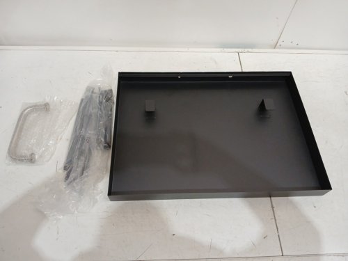 tailgriller hard cover top lid with handles & wind guards for blackstone grill - 22" - black (model: B5011-WD) image 4