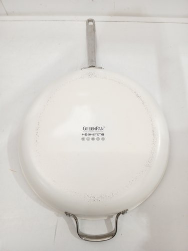 GreenPan The Eras Collection Big Fry Pan - 14" - White image 3