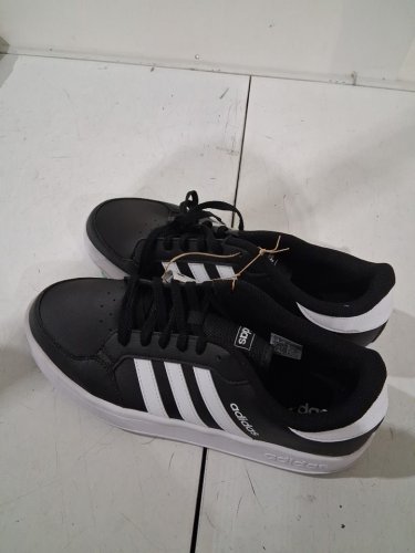 Men's Adidas Breaknet Tennis Shoes - size 10 - black white (style:fx8708/1962010) image 3
