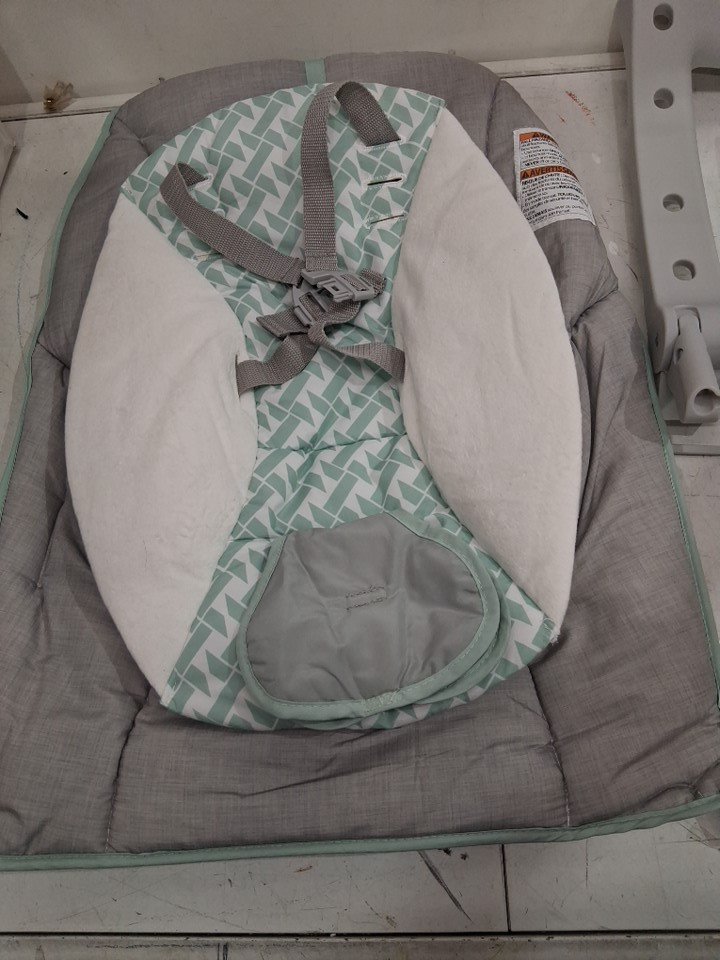 Ingenuity Keep Cozy 3-in-1 Grow with Me Vibrating Baby Bouncer Seat & Rocker - 6-40LBS - weaver/grey/white (MODEL: 8731) image 4