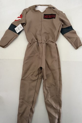2PC kid's Disguise Deluxe Ghostbusters: Frozen Empire Flight Suit Costume - small (4-6) image 4