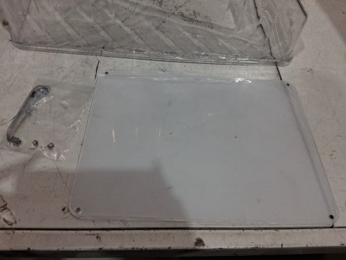 biqu popcap high temperature resistant top cover with magnetic hatch - fits snapmaker u1 - clear/plastic (model : image 7