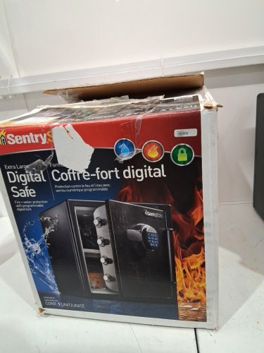 SentrySafe Electronic Fire Safe - 1.2CuFT - Black - (Model: SFW123FTC) image 3
