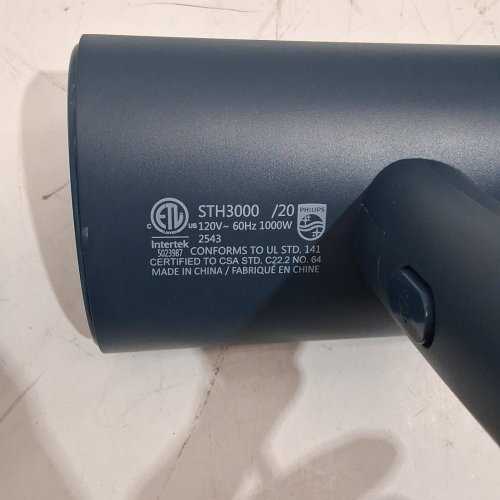 PHILips 3000 series handheld steamer, compact and foldable - 1000W - blue (model: sth3000/20) image 4