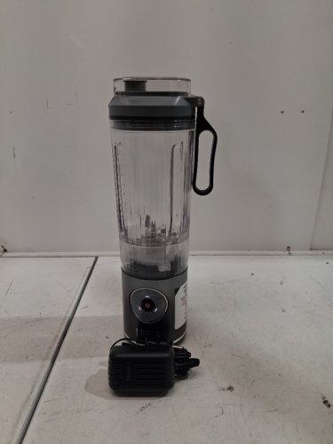 Ninja Blast max Power blast technology twist and go blender travel cup - 22oz - cool grey/transparent - (model: BC251CGY) image 3