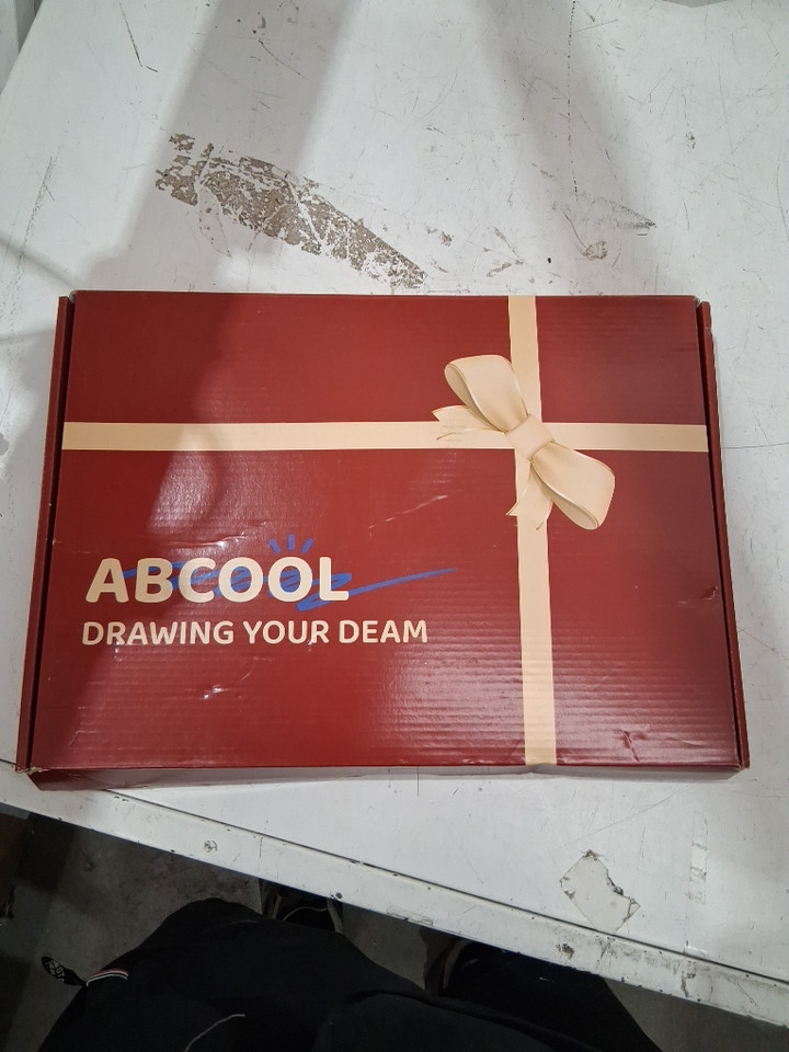 abcool rechargeable led drawing board - 17" - white image 2