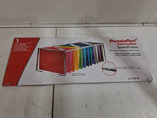 PENDAFLEX SPEEDFRAME HANGING FOLDER FRAME - letter/LEGAL SIZE 27" - grey (MODEL: ‎450EE) image 2