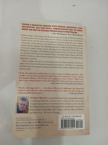(Paperback) Overthrow: America's Century of Regime Change from Hawaii to Iraq by Stephen Kinzer image 3