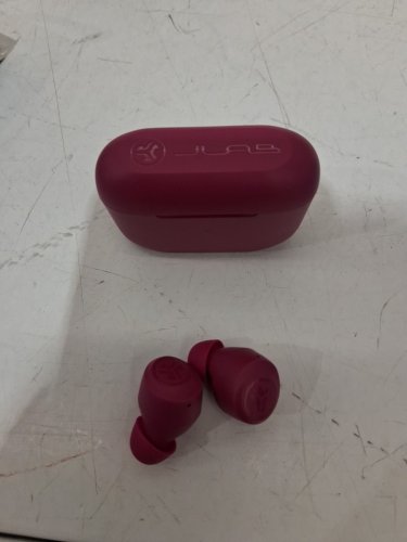 jlab gopop+ true BLUETOOTH wireless earbuds with charging case - 35+ hours playtime - HOT PINK image 5