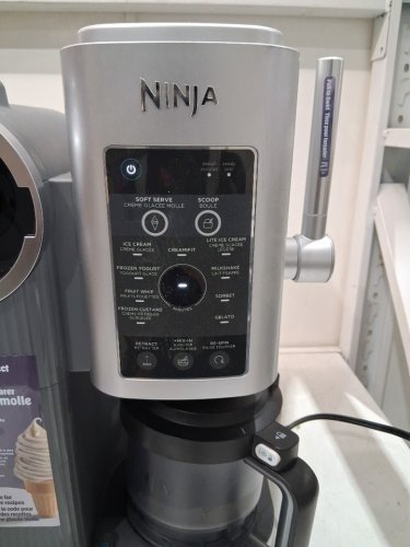 NINJA CREAMI SWIRL 13-IN-1 SOFT SERVE ICE CREAM AND FROZEN TREAT MACHINE - BLACK/GREY/SILVER (MODEL: NC701C) image 5