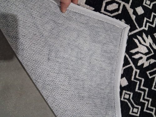 Sadie Accent non-slip Mat -45" x 30" - black/cream (model:1992776) image 3