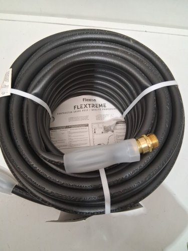 Flexon FLEXTREME Contractor Grade Hose with Guard & Grip - 5/8" x 100FT - BLACK (model: 1765024) image 2