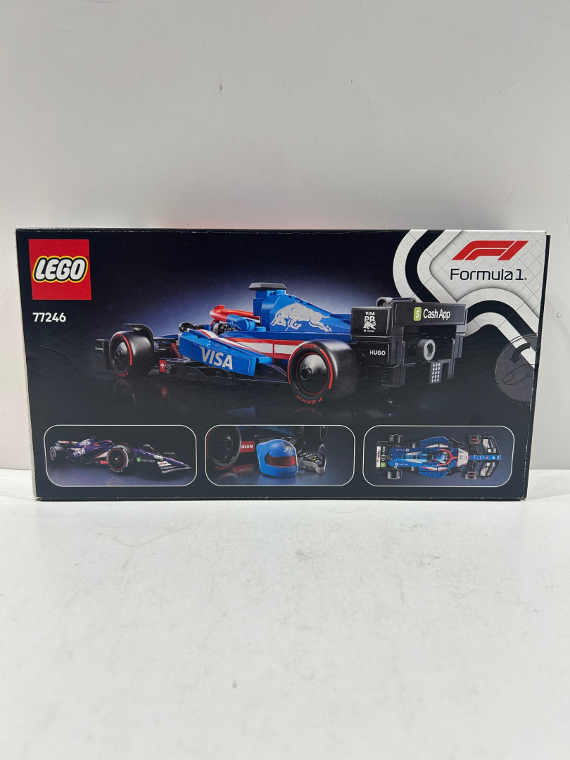 248pc Lego - speed champions - visa cash app rb vcarb 01 f1 race car (77246) image 4