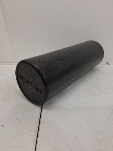 AMAZONBASICS HIGH-DENSITY ROUND FOAM ROLLER FOR MUSCLE RELAXATION - 18" - BLACK (model: ‎EPPBK-18-1) image 3