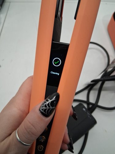 DYSON AIRSTRAIT WET TO DRY HAIR STRAIGHTENER - LIMITED EDITION APRICOT/ TOPAZ (MODEL: HT01) image 5