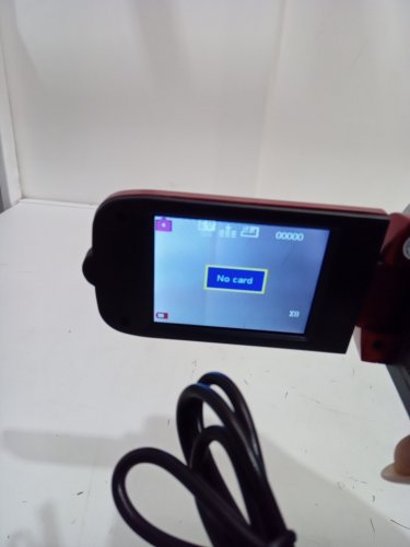 Digital Video Camera with 16x Zoom - Up to 1080P HD Resolution - 16MP - Takes up to 32GB SD Cards - Red image 3