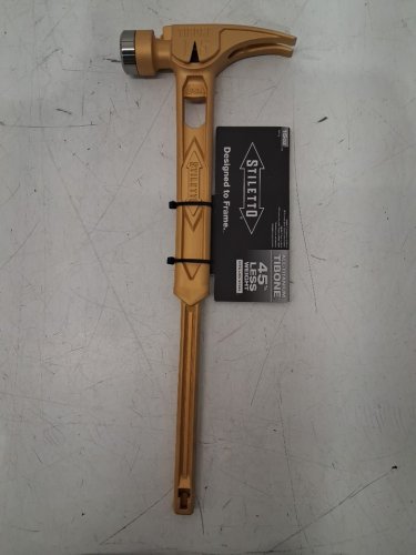 STILETTO Limited Edition TIBONE Titanium Milled Face Framing Hammer - 15oz - gold (model: STITIB15MC-CG) image 2