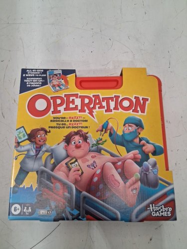 Operation Electronic Board Game with All-in-One Carrying Case image 2