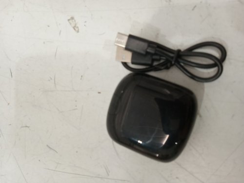 Wireless bluetooth Earbuds with Noise Cancellation and LED Display - black (model:a9) image 3
