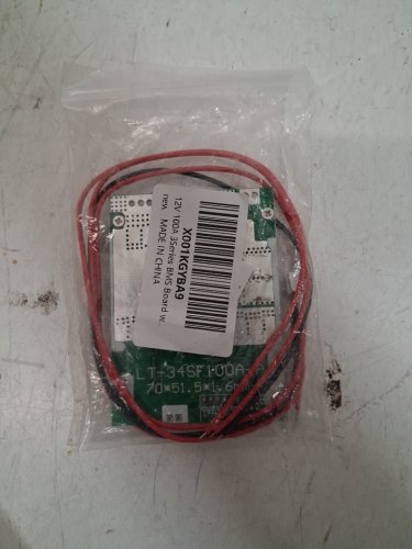WALFRONT 3 SERIES BMS PROTECTION BOARD FOR 18650 Lifepo LiFePO4 Battery Pack - 12V 100A - BALANCING 5P 250MM WIRE image 3