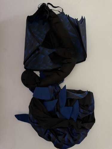 2PC BOYS PARTYHOLIC FEARLESS DRAGON COSTUME - OSFM - BLUE/BLACK (STYLE: 13199) image 4