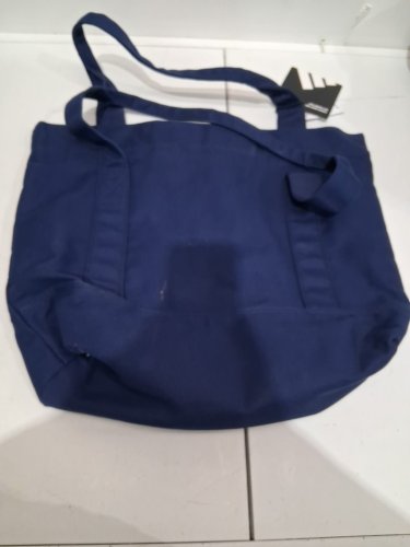 Women’s Adidas Canvas Court Tote Bag - 25L - BLUE - (Model: JJ7504/1967363) image 3
