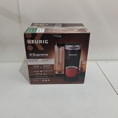 Keurig K-Supreme Single Serve Coffee Maker with 4 CUP SIZE options - 1.9L capacity - black (MODEL: K910) image 2
