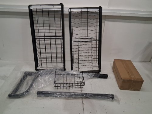 Majalis Stainless Steel Over The Sink Dish Drainer - Black (Model: SGE- 3088-CA) image 3