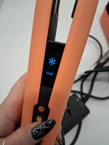 DYSON AIRSTRAIT WET TO DRY HAIR STRAIGHTENER - LIMITED EDITION APRICOT/ TOPAZ (MODEL: HT01) image 8