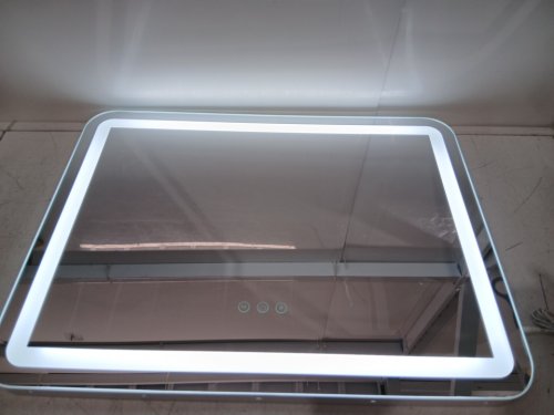 Dimmable 3-modes Makeup Vanity Mirror with Lights with USB Charging - 19" x 28" - white/clear image 8