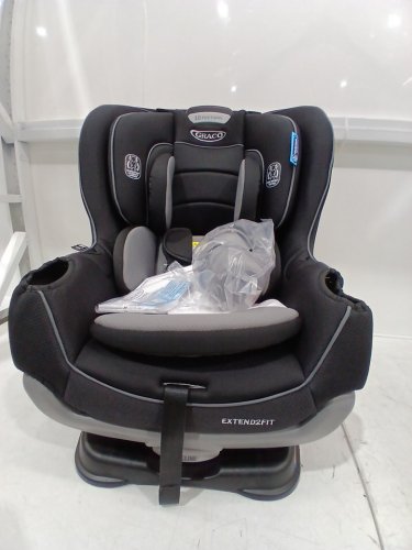 GRACO EXTEND2FIT 2-IN-1 CONVERTIBLE CAR SEAT - TITUS GREY/BLACK (MODEL: 2149057) image 4