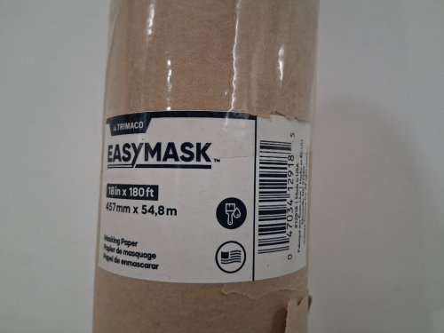 TRIMACO General Purpose Masking Paper - 18" x 180ft - brown image 3
