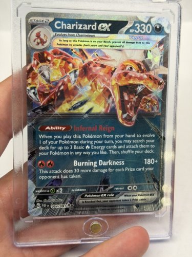 POKEMON CHARIZARD EX STAGE 2 054/091 CARD image 2