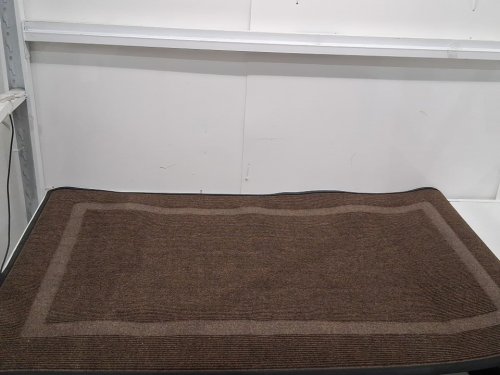 Arotive front door indoor/outdoor entrance mat - 59" x 35" - Brown/black image 4