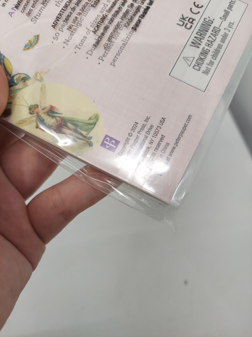 (Paperback) Faerie Kingdom: An Enchanting Ephemeral Sticker Book by Peter Pauper Press image 3