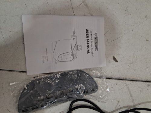 TICYACK HANDHELD STEAM CLEANER WITH ACCESSORIES & SAFETY LOCK - WHITE (MODEL: EM-316) image 7