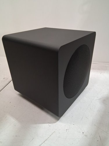 kanto sealed powered subwoofer - 300w peak | 8" - black - (model: sub8vmb) image 5