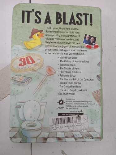 (Paperback) Uncle John's Old Faithful 30th Anniversary Bathroom Reader image 3